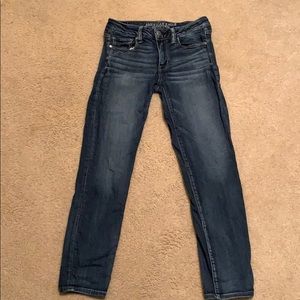 American Eagle Medium Wash Skinny Jeans